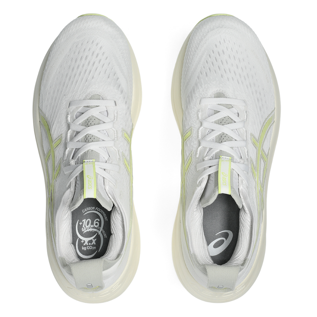 Asics Gel Nimbus 27 White - Huddle Yellow
