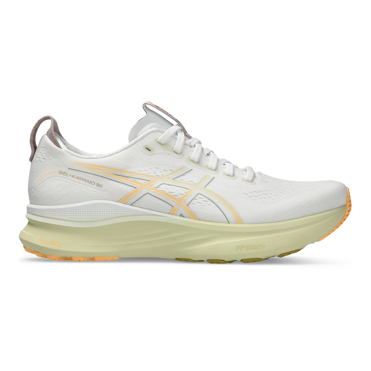 Asics Gel Kayano 32 - White - Orange Glow